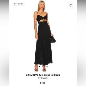 REVOLVE Zuri Dress in Black